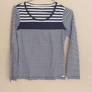 Vineyard Vines Navy White Striped Shirt size M
